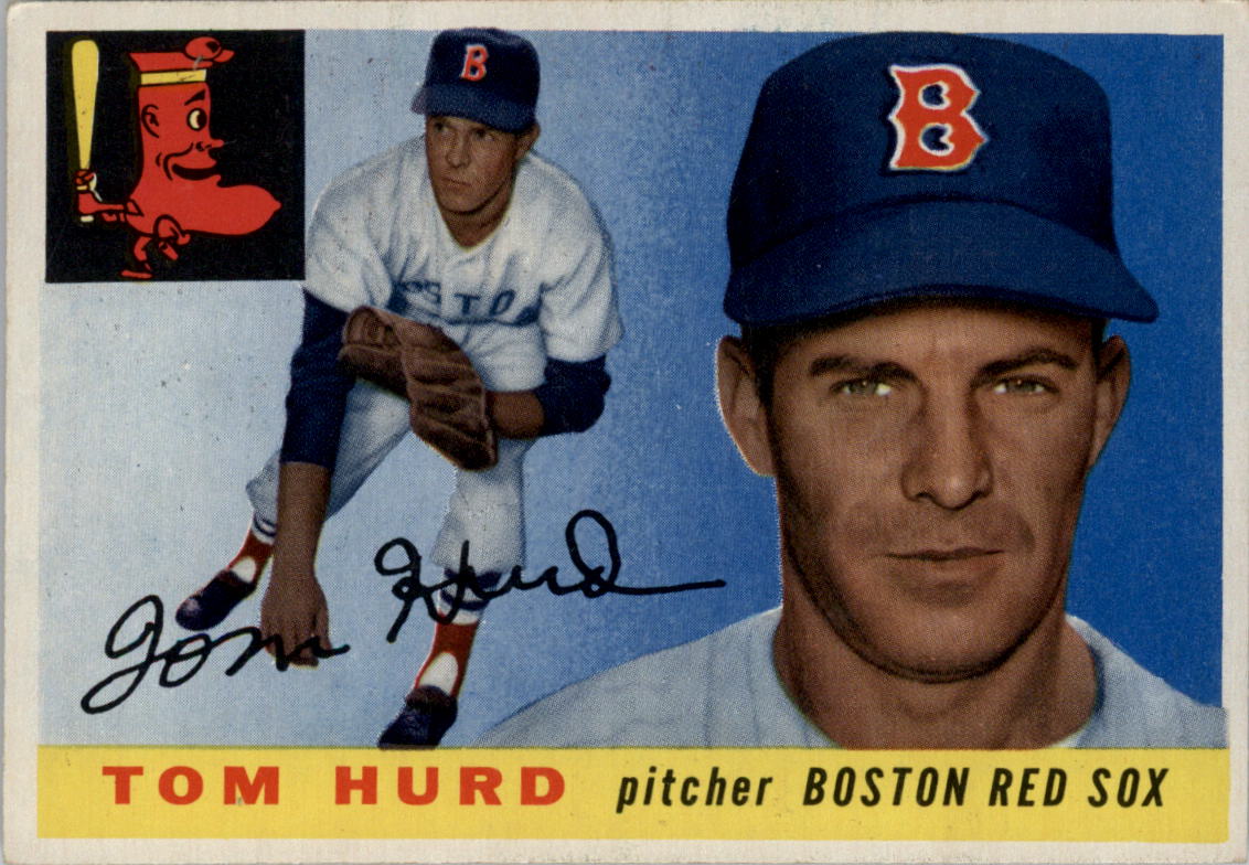 1955 Topps #116 Tom Hurd RC