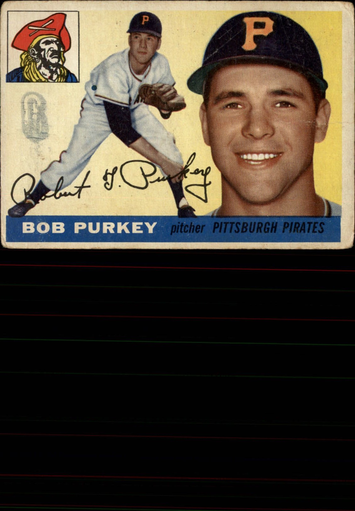 1955 Topps #118 Bob Purkey