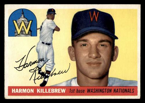 1955 Topps #124 Harmon Killebrew RC
