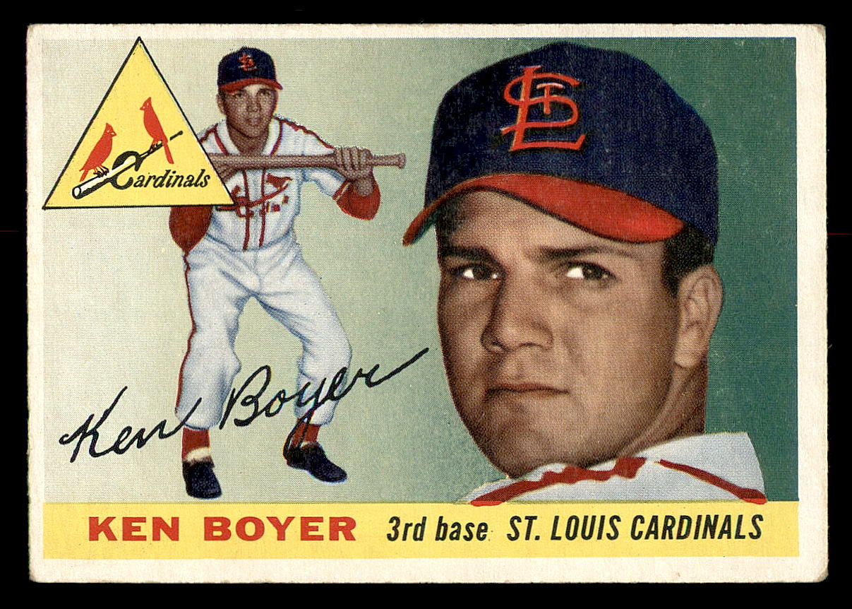 1955 Topps #125 Ken Boyer RC