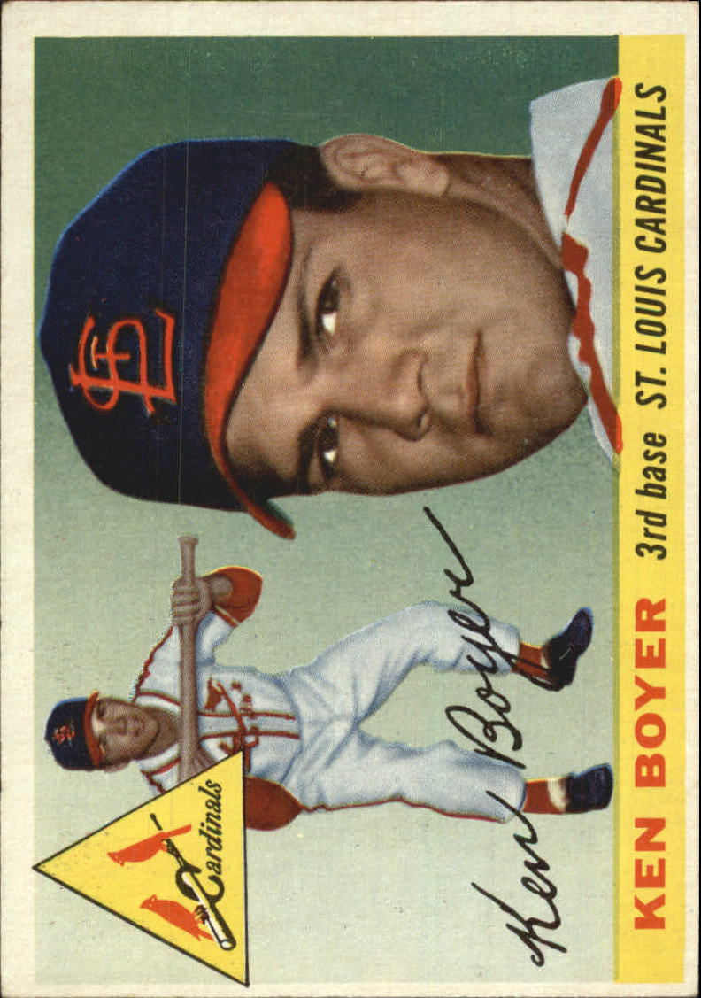 1955 Topps #125 Ken Boyer RC