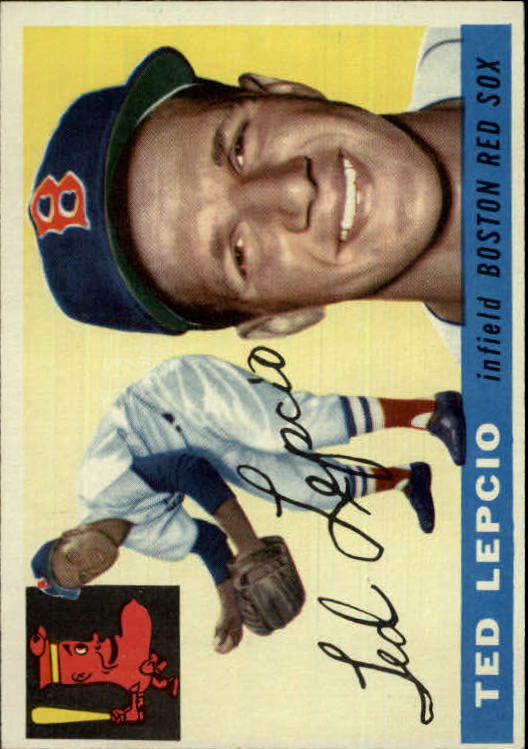 1955 Topps #128 Ted Lepcio