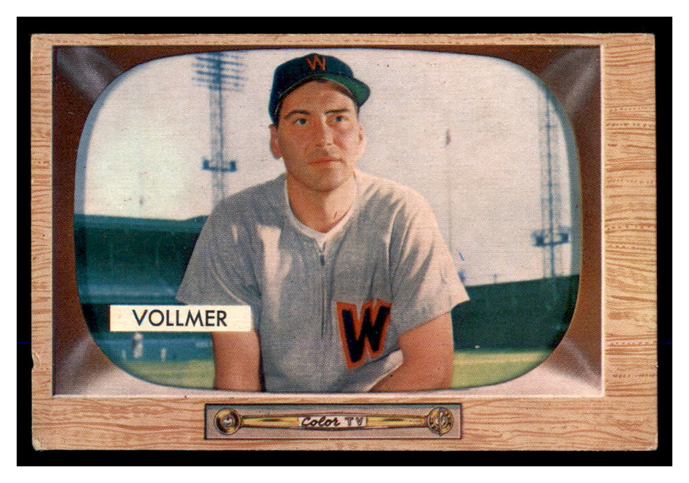 1955 Bowman #13 Clyde Vollmer