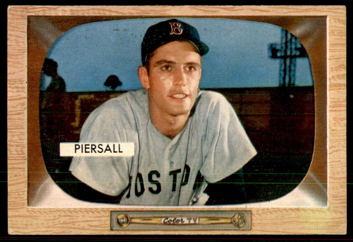 1955 Bowman #16 Jimmy Piersall