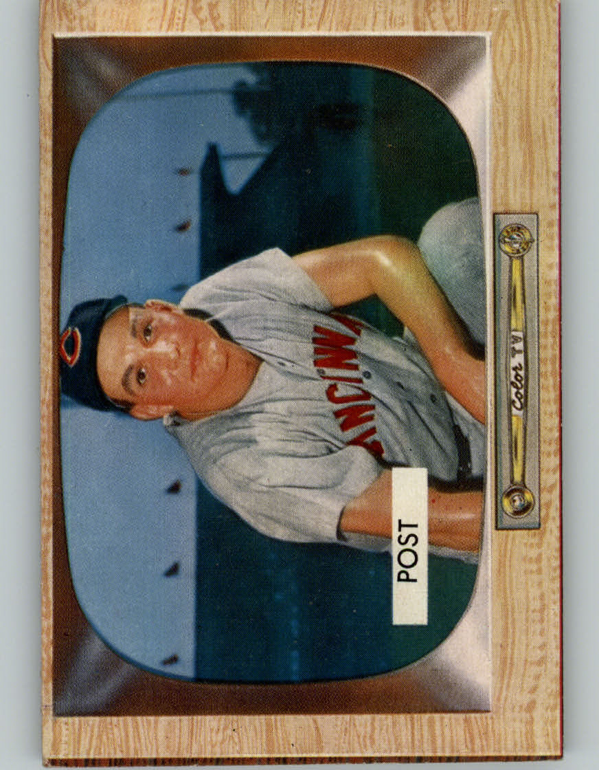 1955 Bowman #32 Wally Post