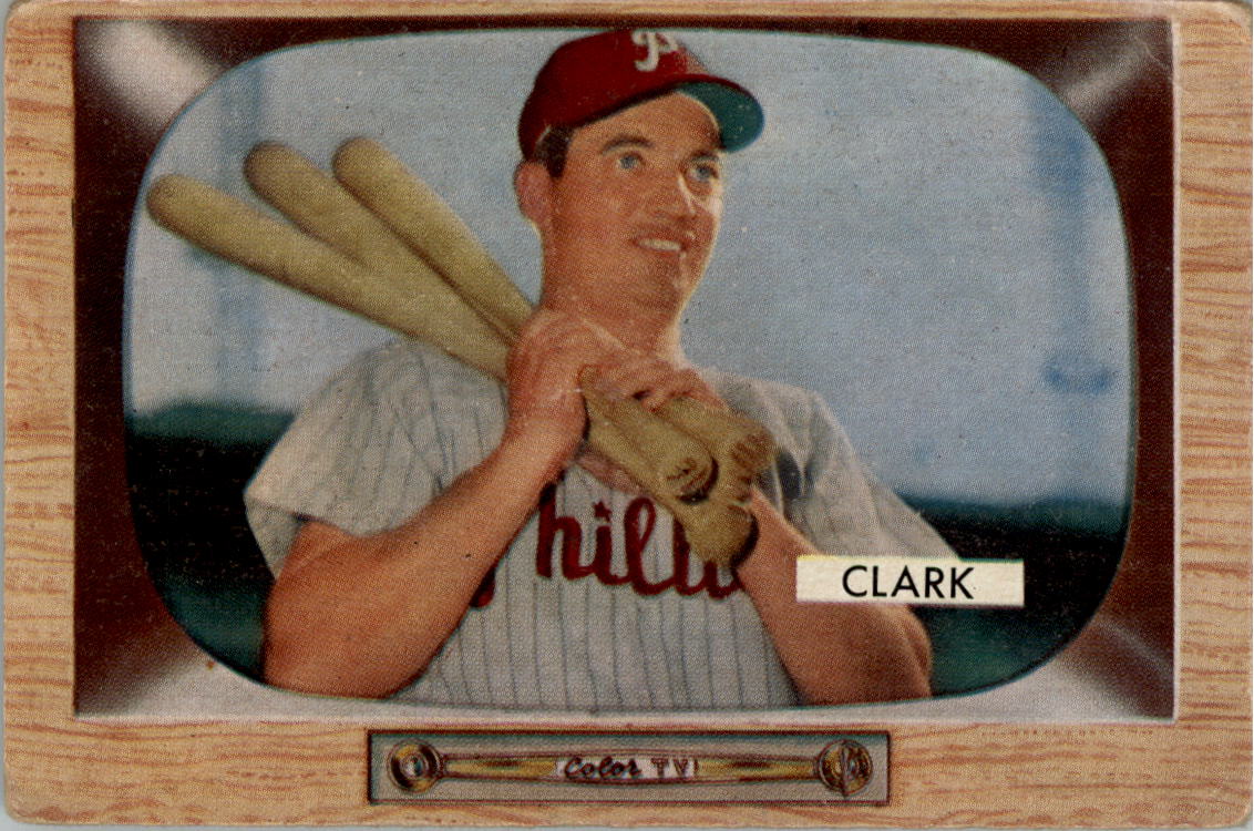 1955 Bowman #41 Mel Clark