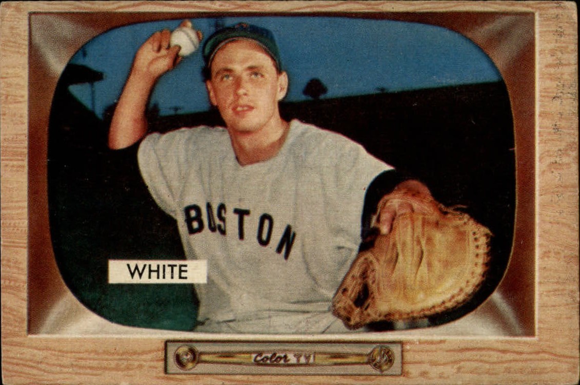 1955 Bowman #47 Sammy White