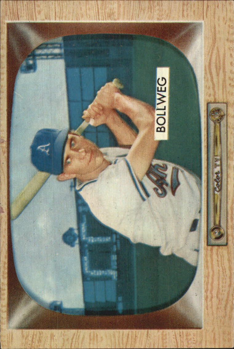 1955 Bowman #54 Don Bollweg
