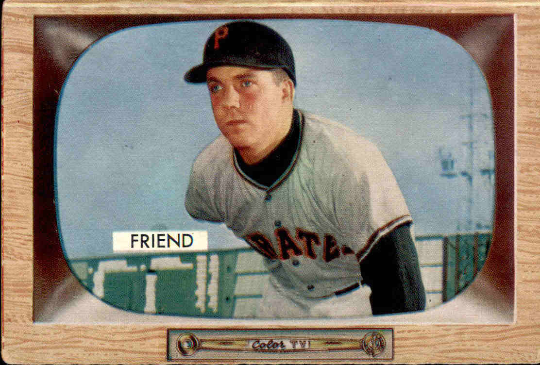 1955 Bowman #57 Bob Friend