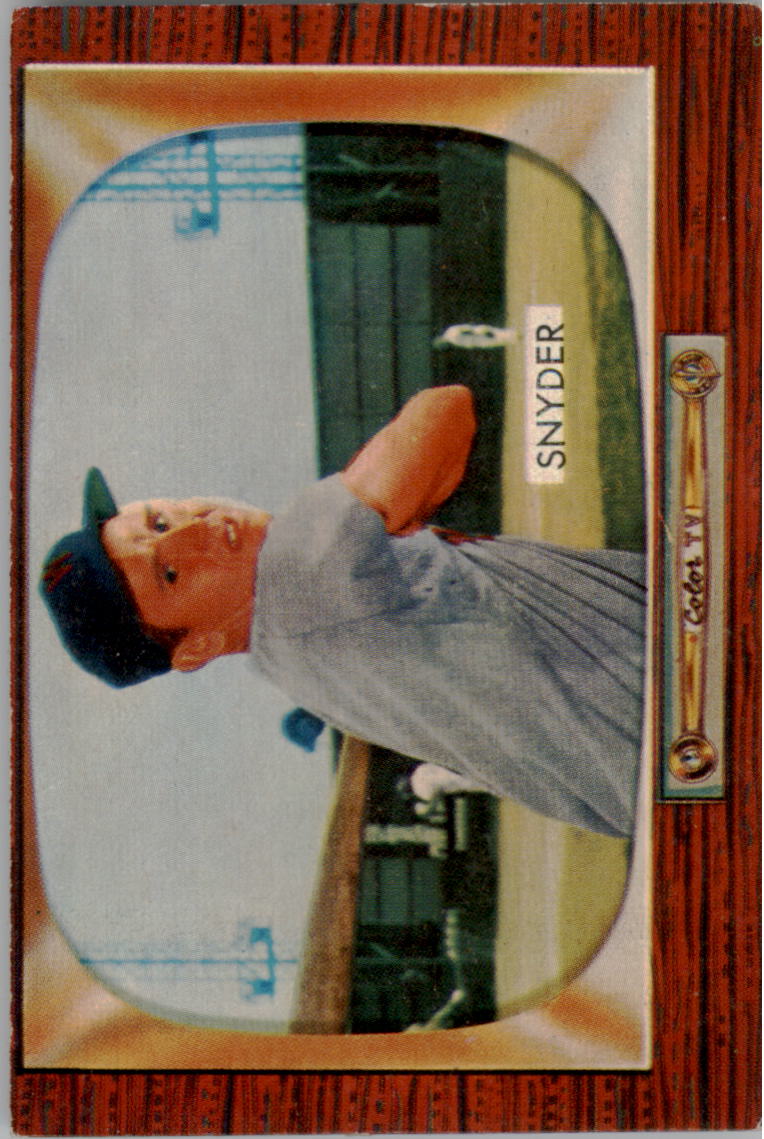 1955 Bowman #74 Jerry Snyder