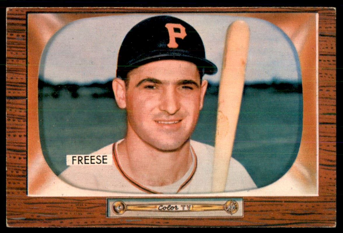1955 Bowman #84 George Freese RC