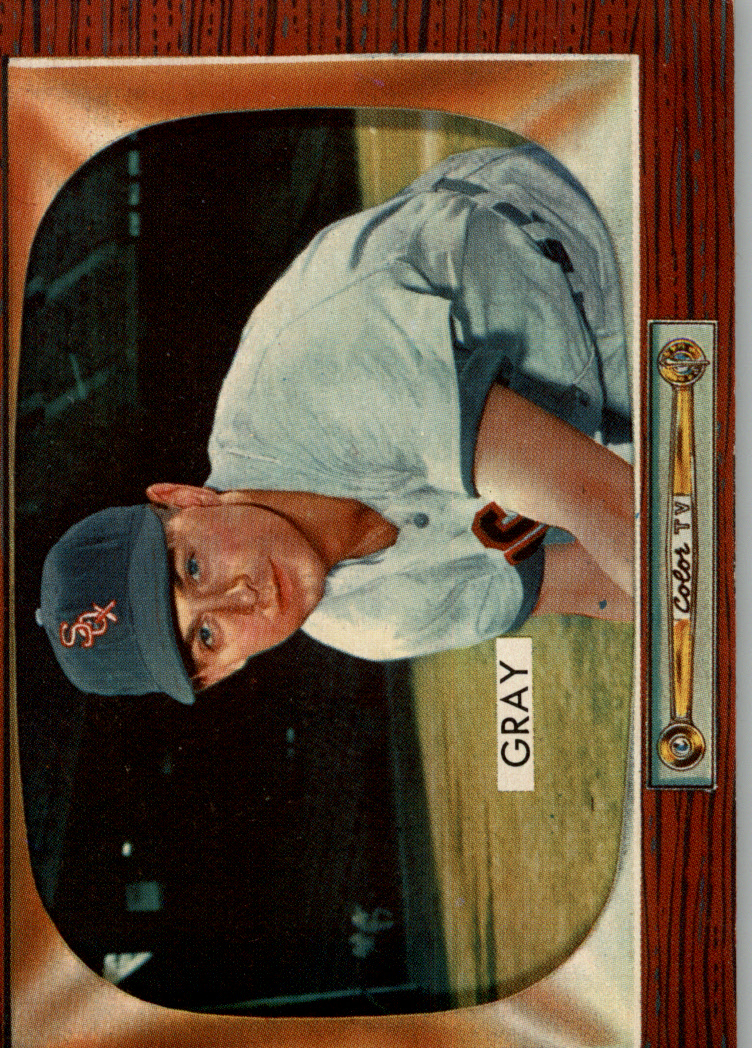 1955 Bowman #86 Ted Gray