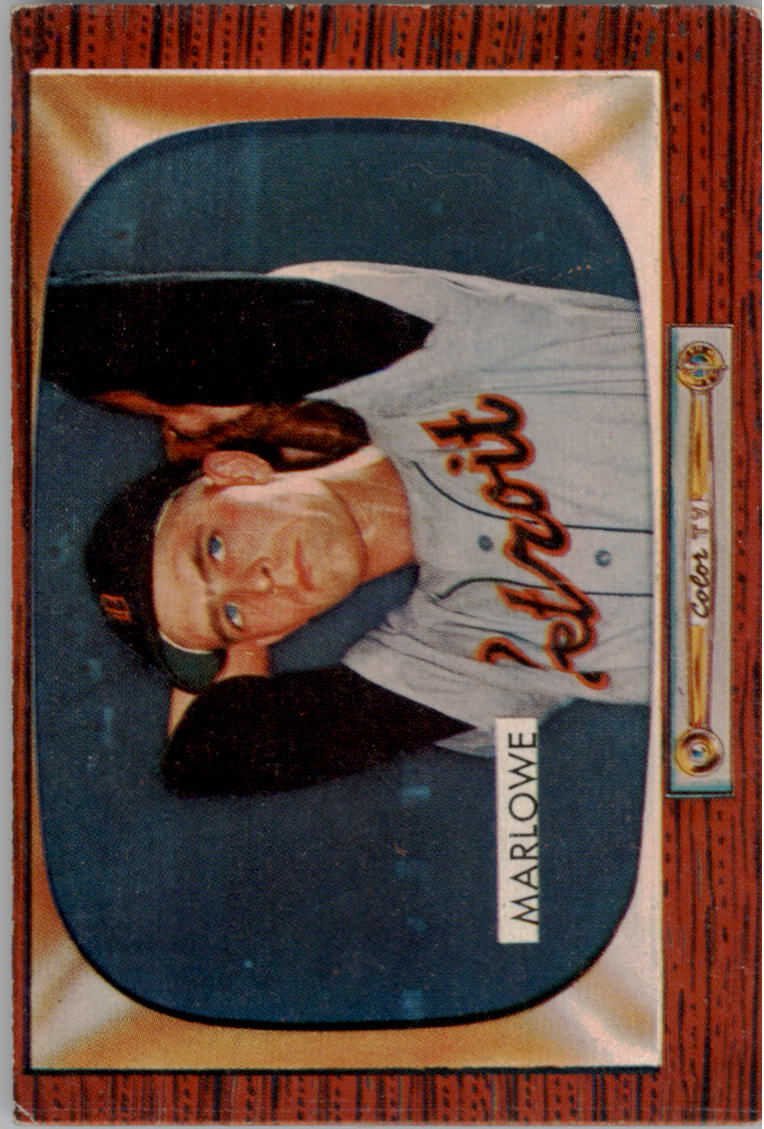 1955 Bowman #91 Dick Marlowe RC