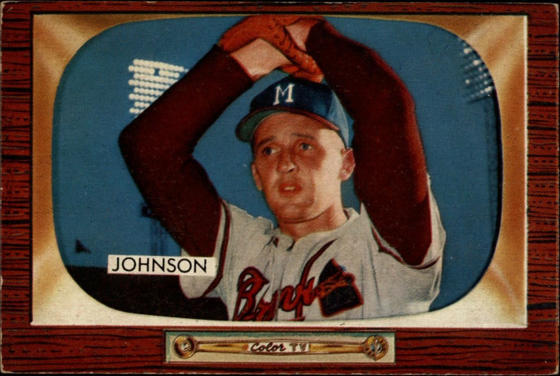 1955 Bowman #101B Don Johnson COR Orioles