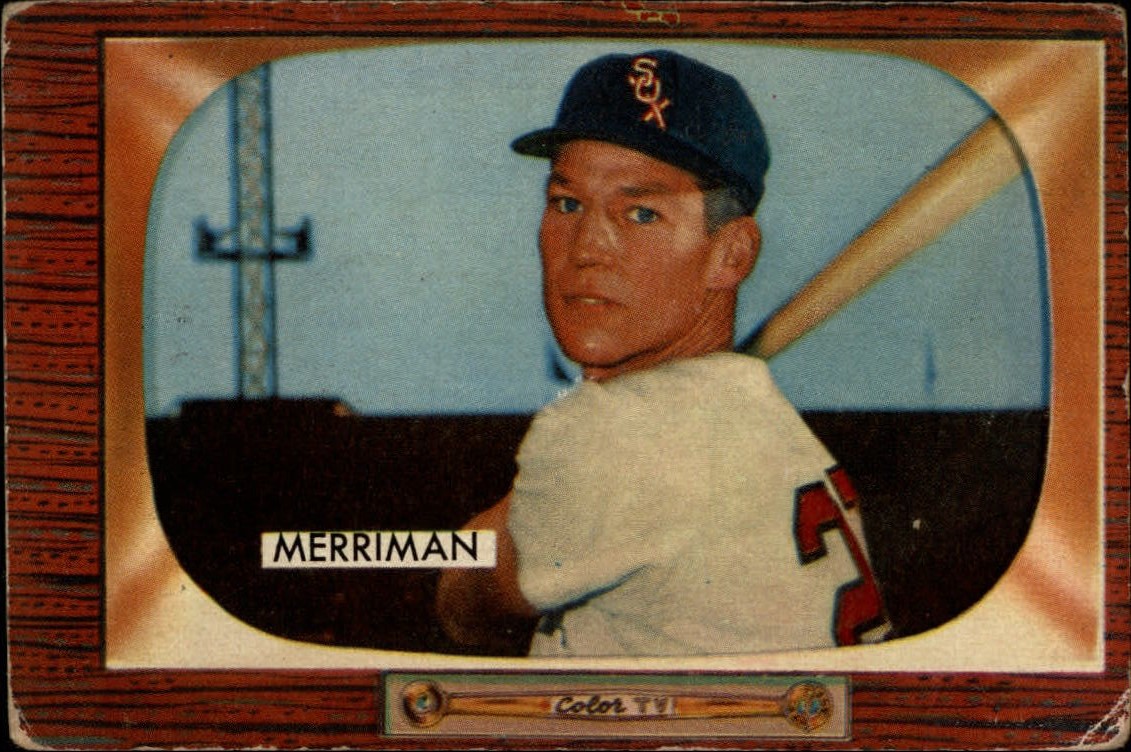 1955 Bowman #135 Lloyd Merriman