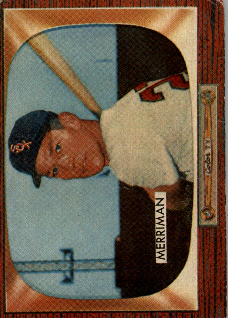 1955 Bowman #135 Lloyd Merriman