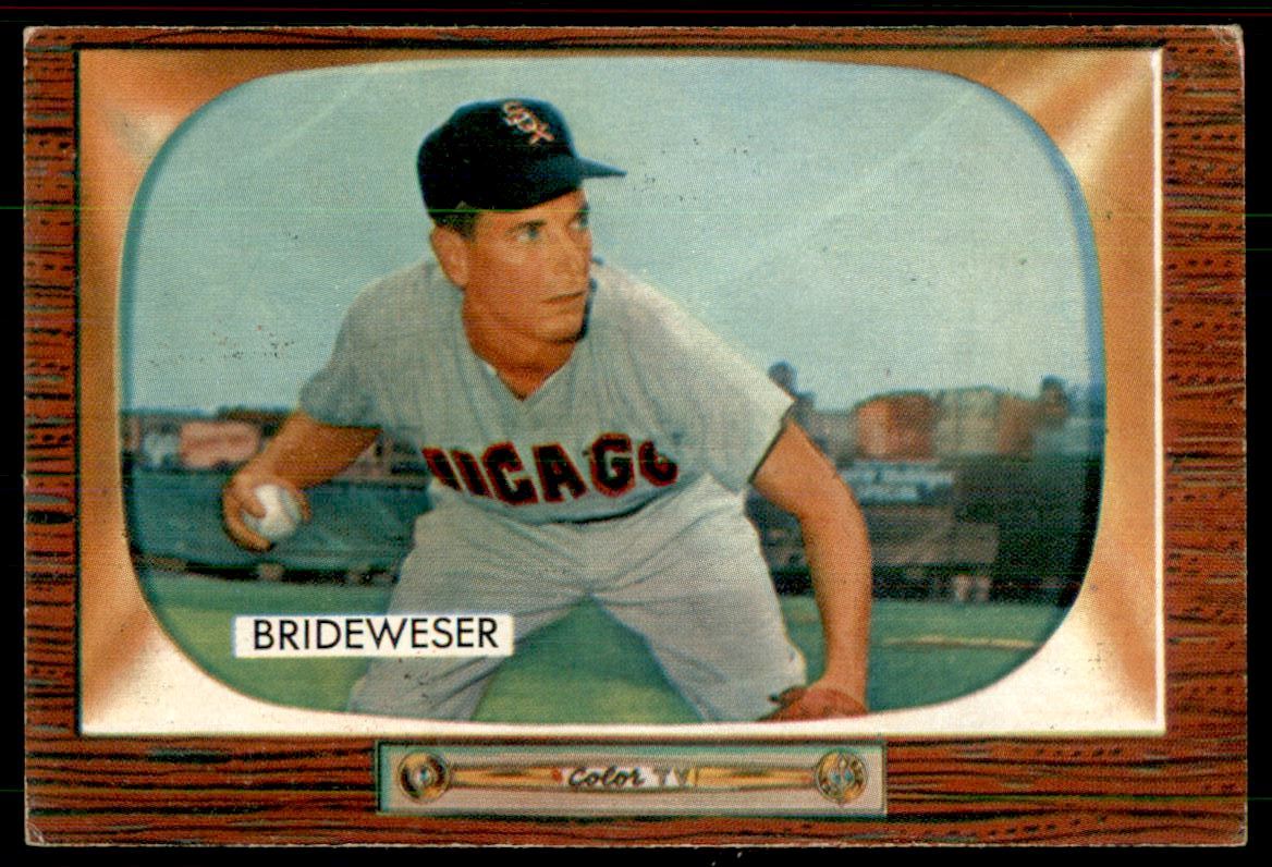 1955 Bowman #151 Jim Brideweser