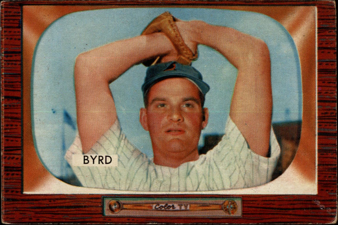 1955 Bowman #159 Harry Byrd