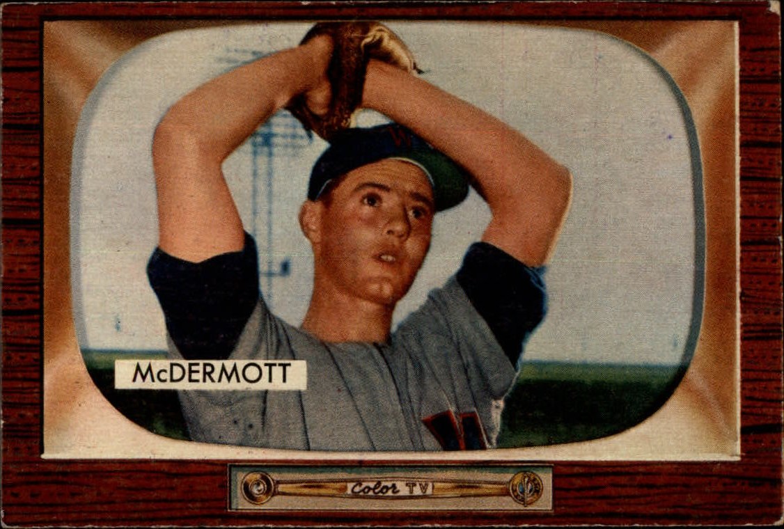 1955 Bowman #165 Maurice McDermott