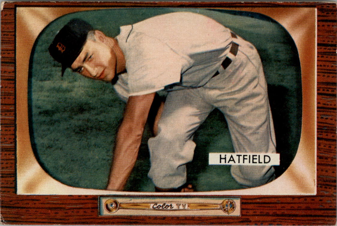 1955 Bowman #187 Fred Hatfield