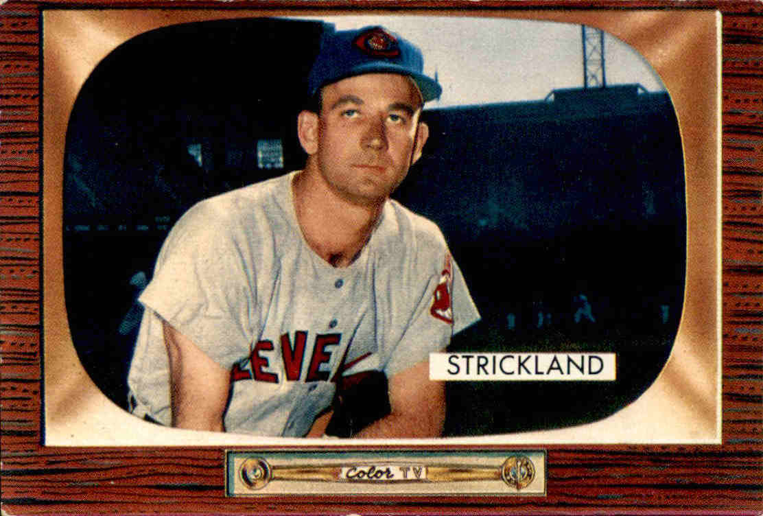 1955 Bowman #192 George Strickland