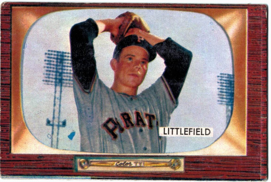 1955 Bowman #200 Dick Littlefield