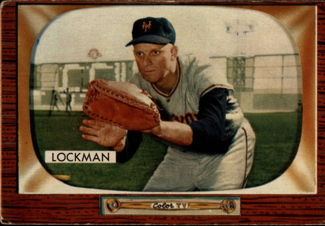 1955 Bowman #219 Whitey Lockman