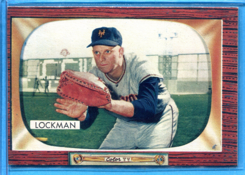 1955 Bowman #219 Whitey Lockman