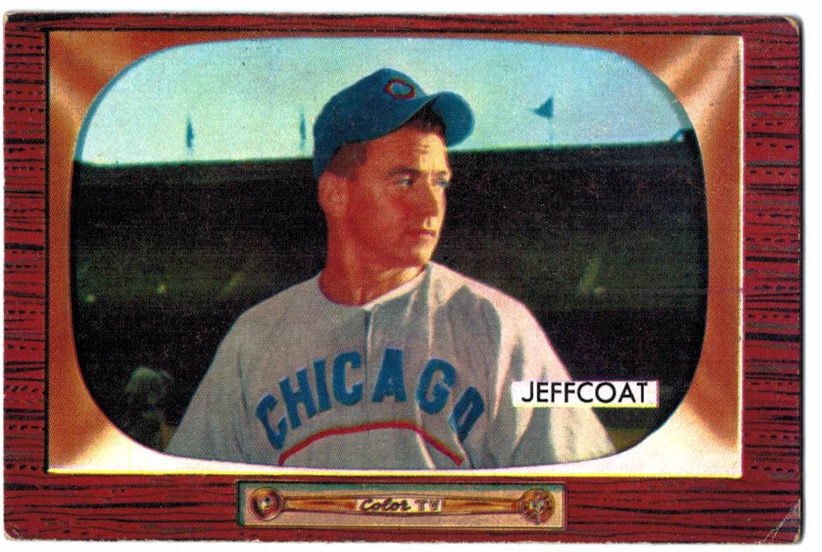 1955 Bowman #223 Hal Jeffcoat