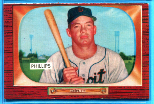 1955 Bowman #228 John Phillips RC