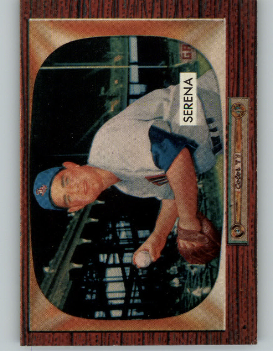 1955 Bowman #233 Bill Serena