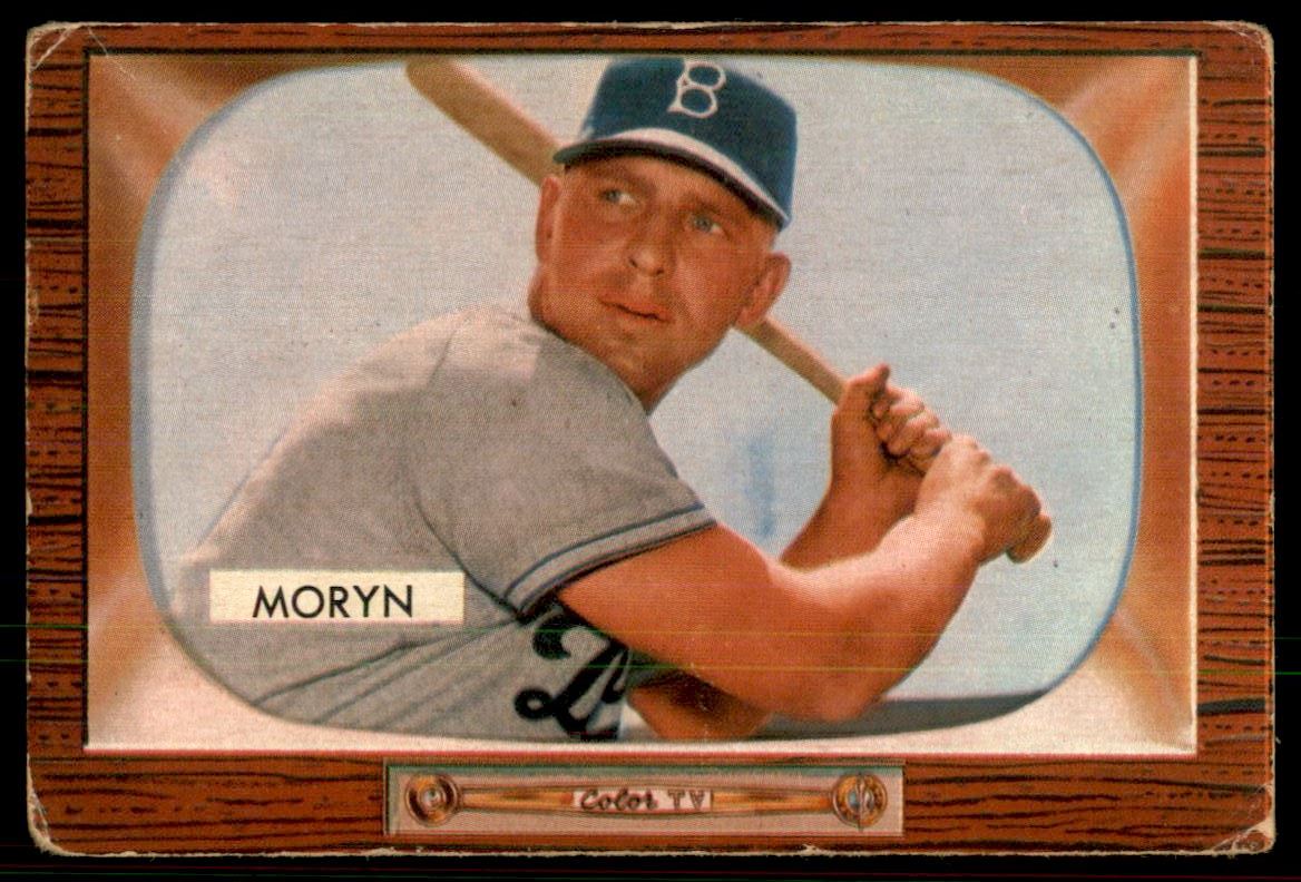 1955 Bowman #261 Walt Moryn RC