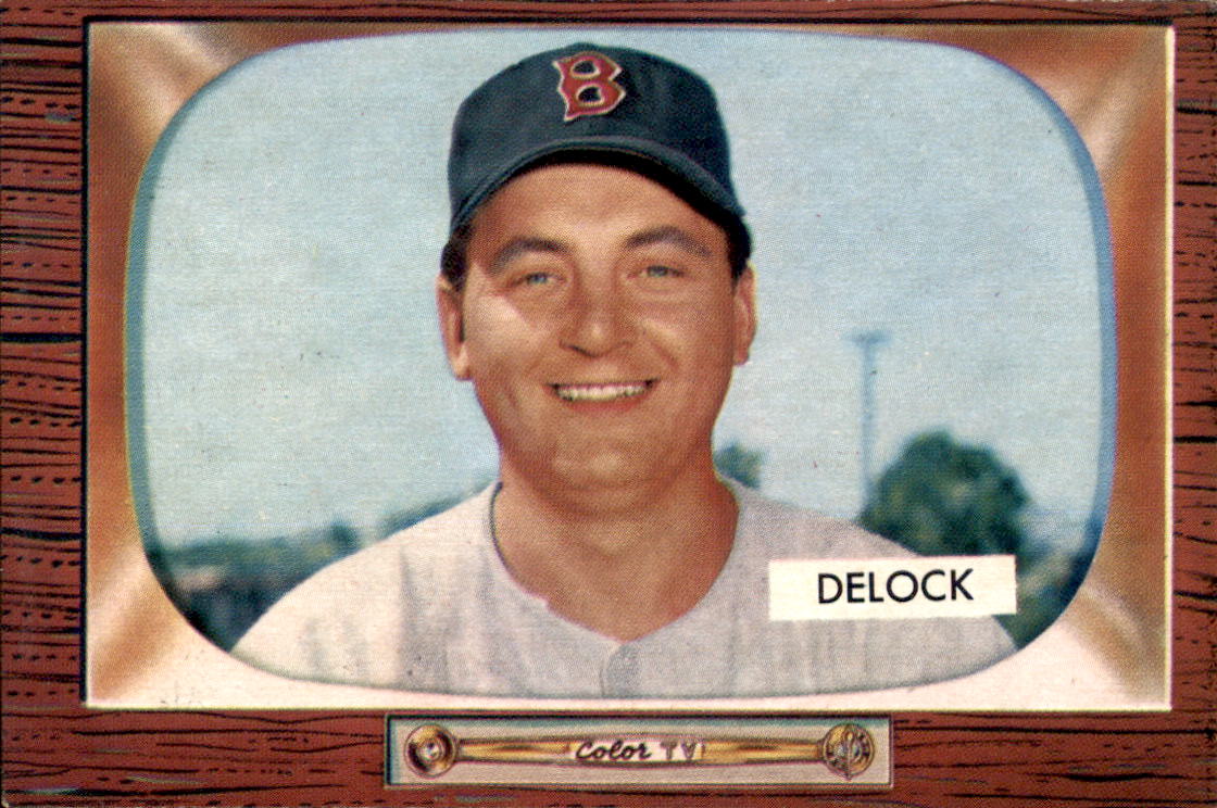 1955 Bowman #276 Ike Delock