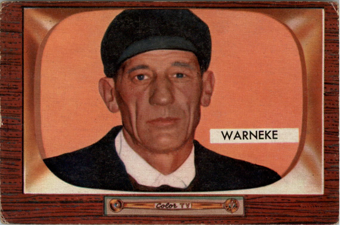 1955 Bowman #299 Lon Warneke UMP
