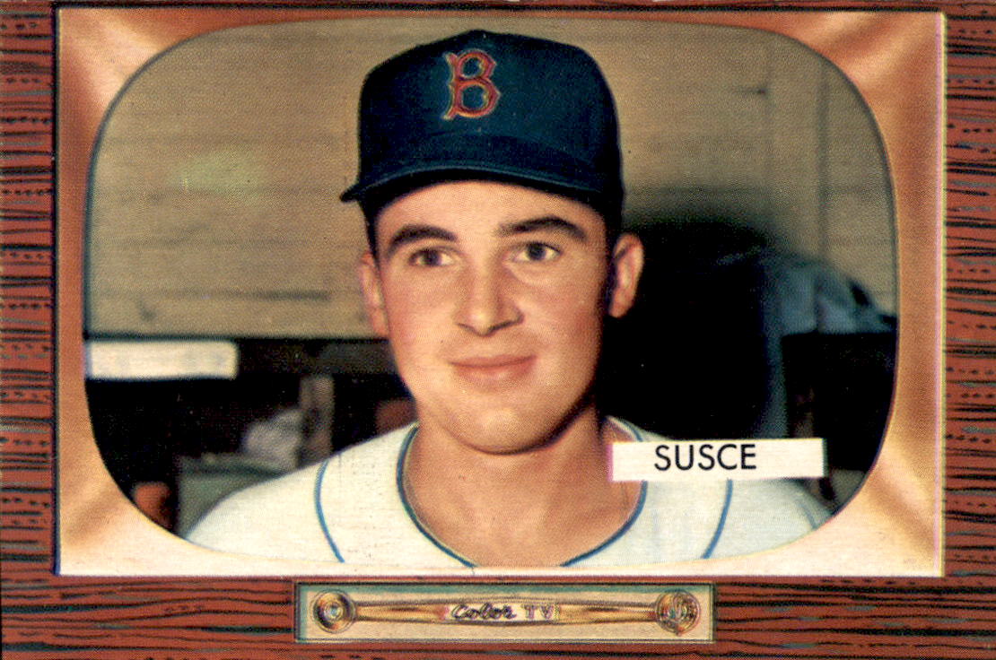1955 Bowman #320 George Susce RC