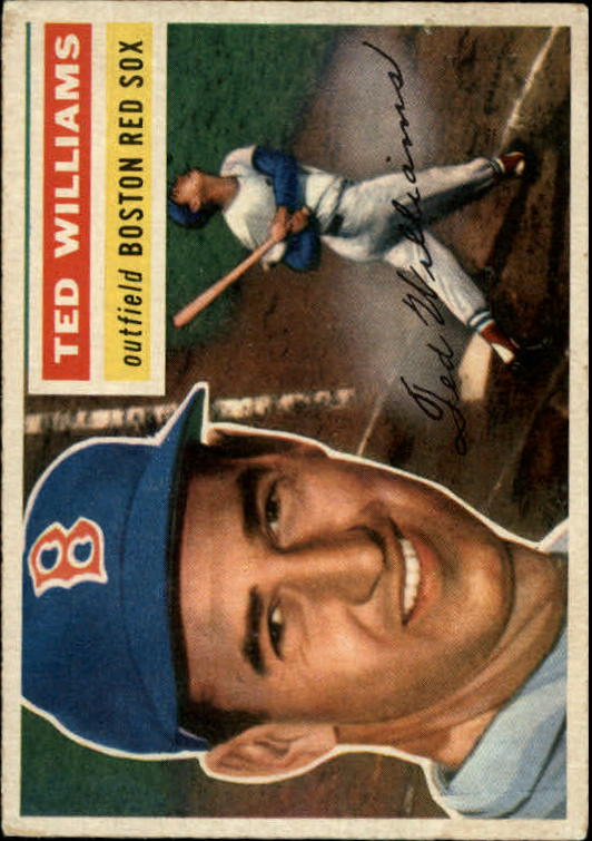 1956 Topps #5A Ted Williams GB