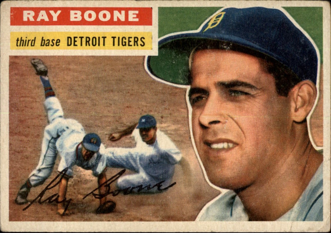 1956 Topps #6A Ray Boone GB