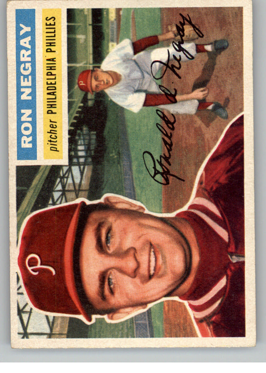 1956 Topps #7A Ron Negray GB RC