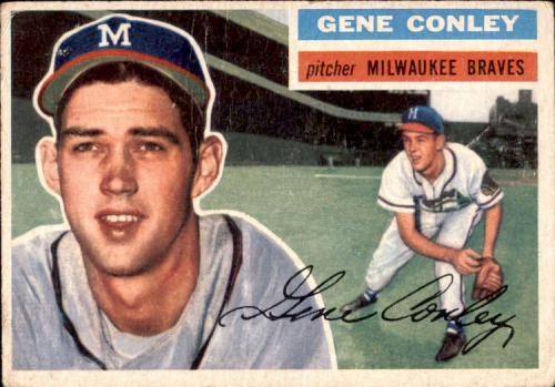 1956 Topps #17 Gene Conley