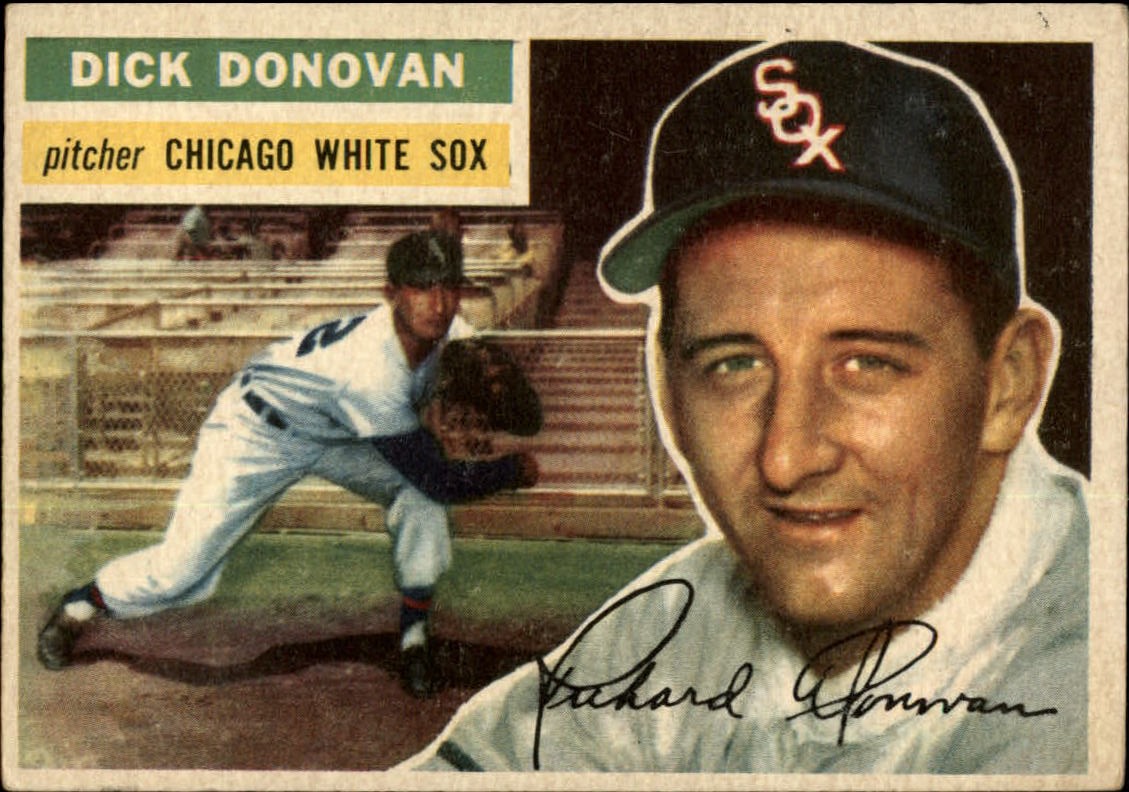 1956 Topps #18 Dick Donovan