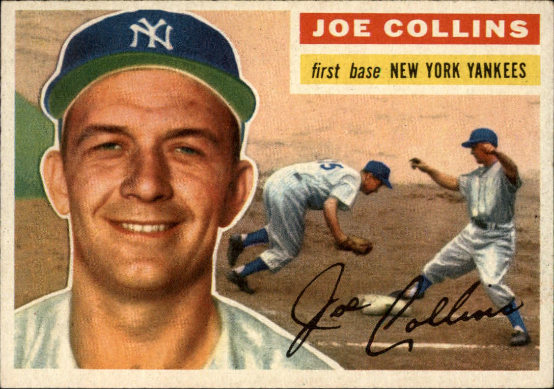 1956 Topps #21A Joe Collins GB