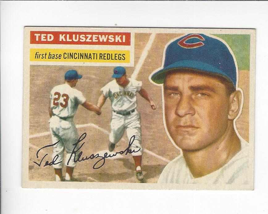 1956 Topps #25 Ted Kluszewski