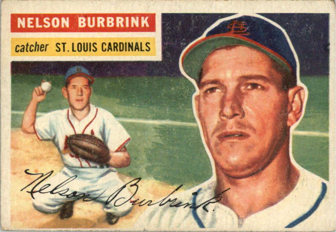 1956 Topps #27 Nelson Burbrink DP RC