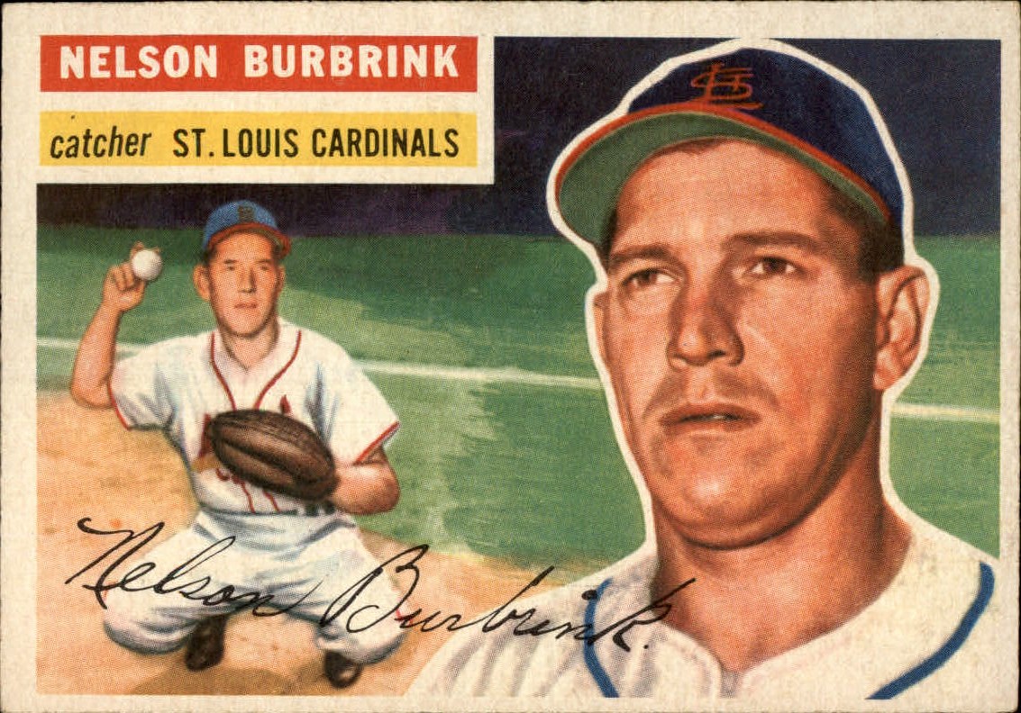 1956 Topps #27 Nelson Burbrink DP RC
