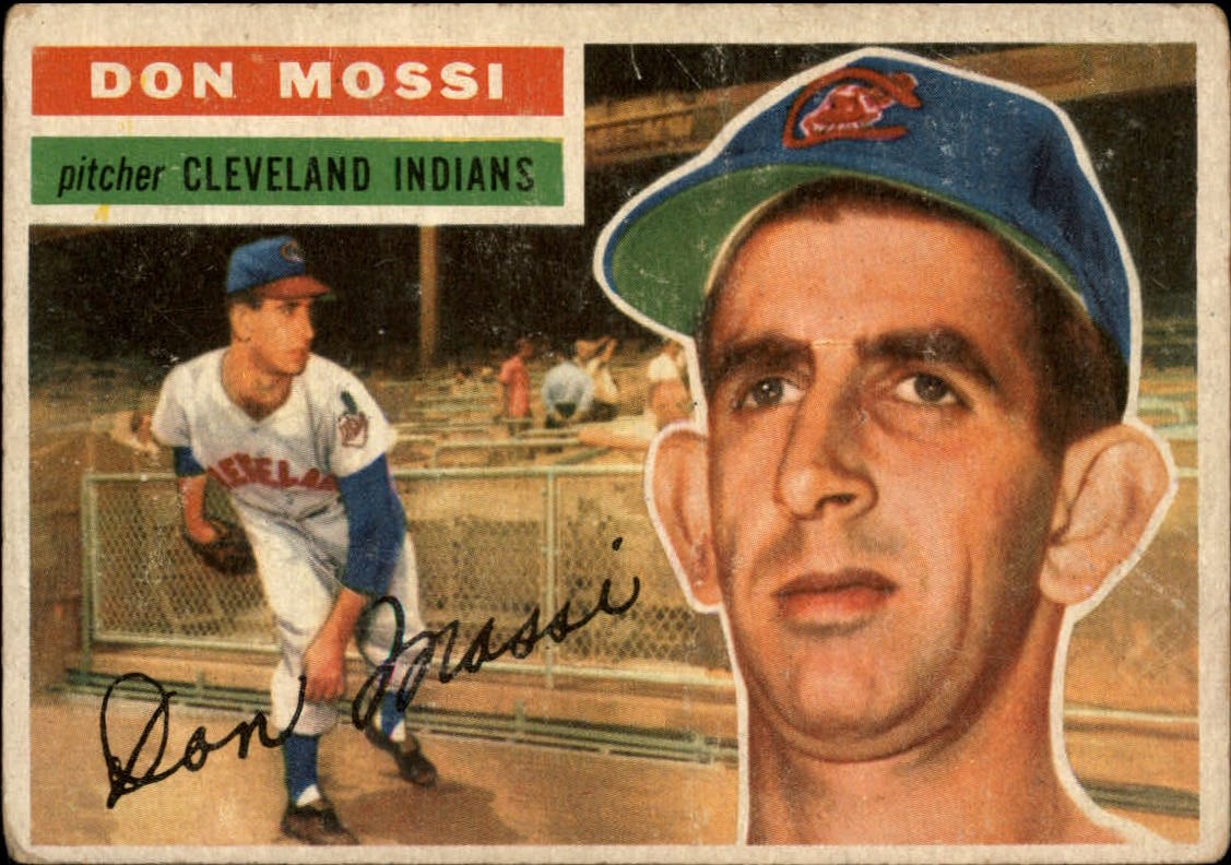 1956 Topps #39A Don Mossi GB