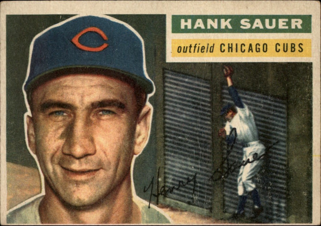 1956 Topps #41 Hank Sauer