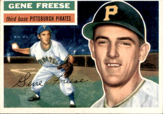 1956 Topps #46 Gene Freese DP