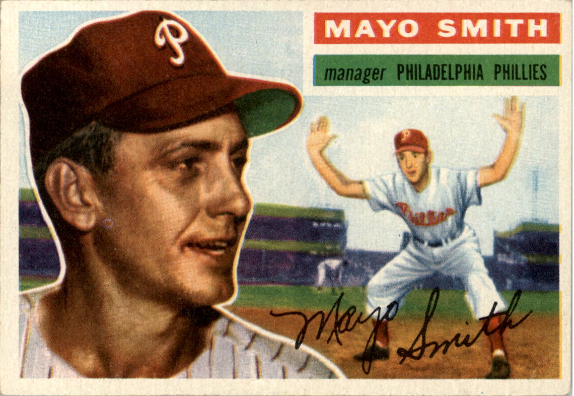 1956 Topps #60 Mayo Smith MG DP