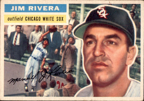 1956 Topps #70A Jim Rivera GB