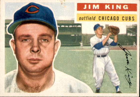 1956 Topps #74 Jim King RC